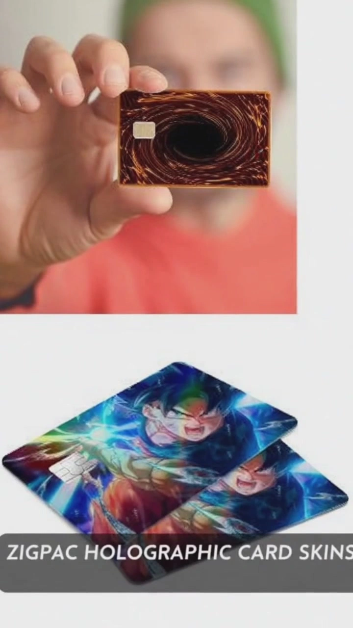 Anime Kredi Kartı Sticker Skin - Bankalar ve İşletmeler için Toptan Kişiselleştirilmiş Vinil Çıkartmalar: Kısa Video