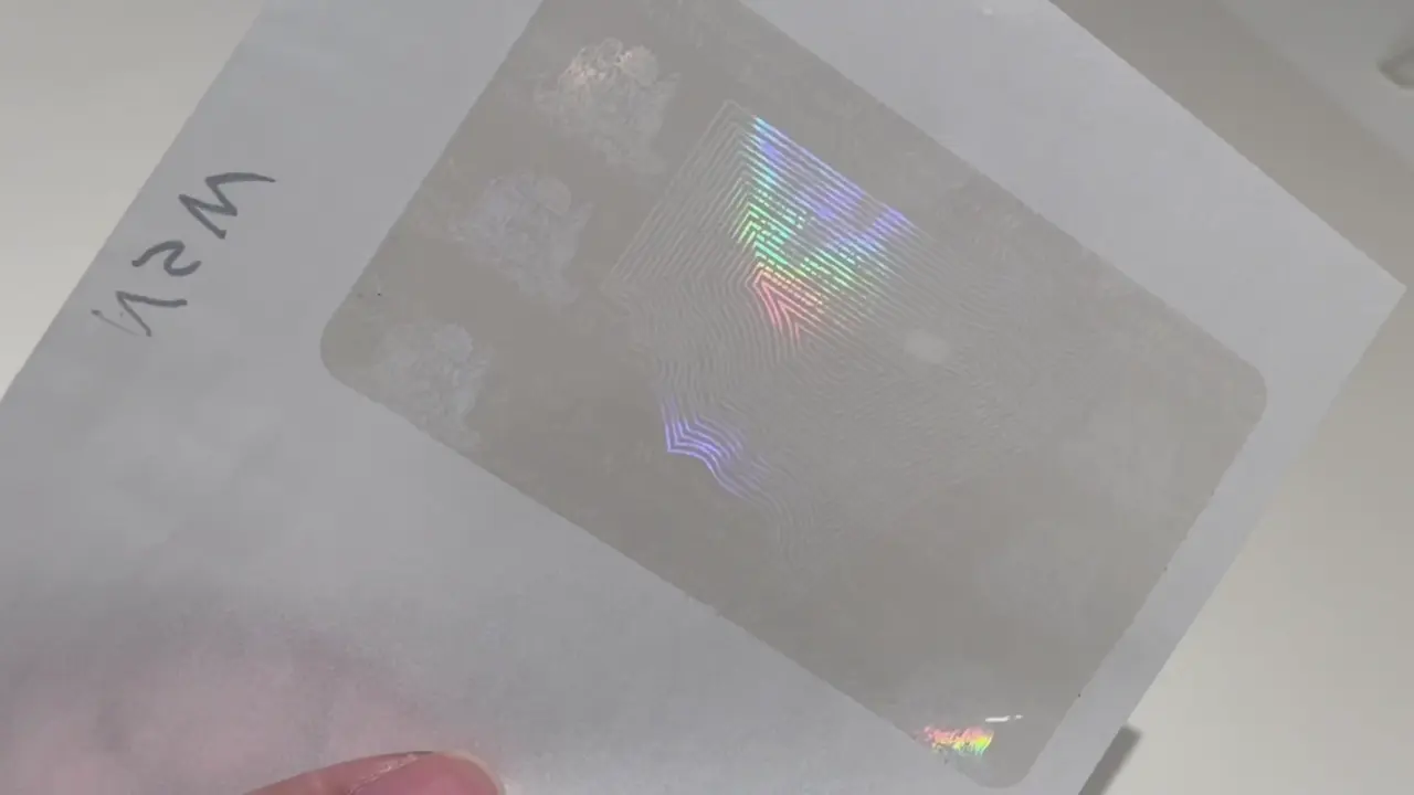 New South Wales sürücü belgesi için şeffaf hologram kaplama | NSW film: Video Rehberi