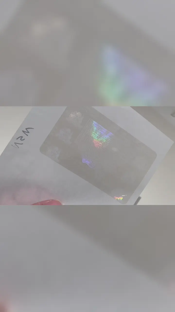 New South Wales sürücü belgesi için şeffaf hologram kaplama | NSW film: Kısa Video