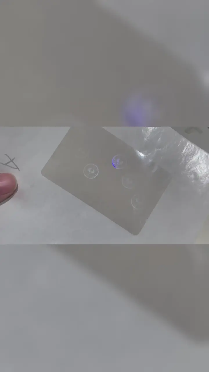 Güney Avustralya sürücü belgesi için şeffaf hologram kaplama | SA kimlik kartları için güvenlik hologram filmi: Kısa Video